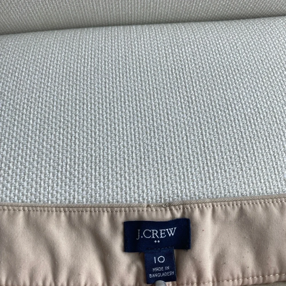 J. Crew Women’s 7” Classic Cotton Khaki Chino Short Size 10 - Picture 3 of 7